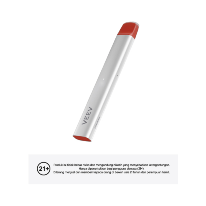 Veev Now Disposable Pods Strawberry Rokok Elektrik