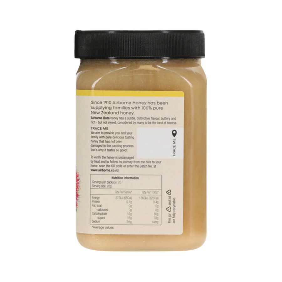 Airborne Rata Pure New Zealand Madu Murni 500gram