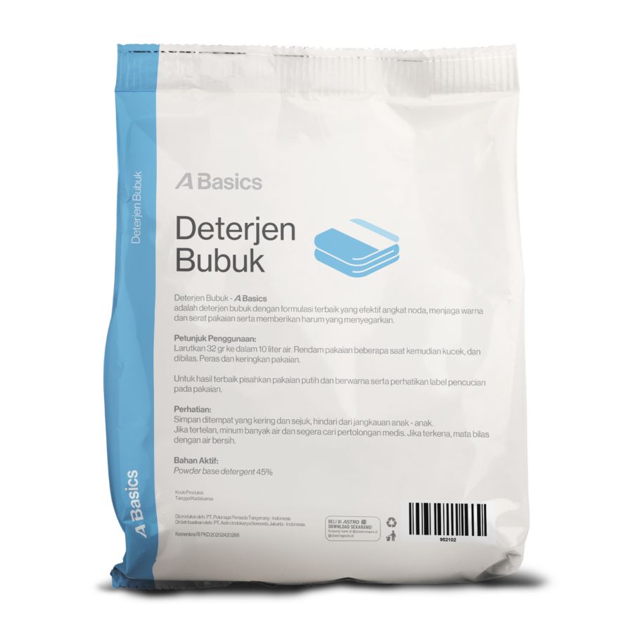 Deterjen Bubuk Classic Fresh A Basics 1800gram