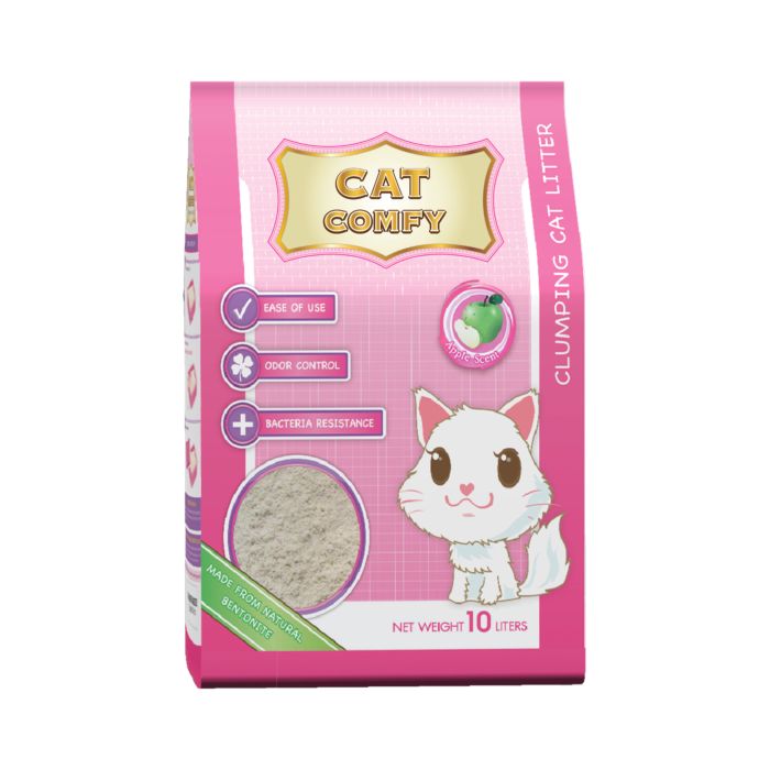 Cat Comfy Bentonite Cat Litter Apple Scent