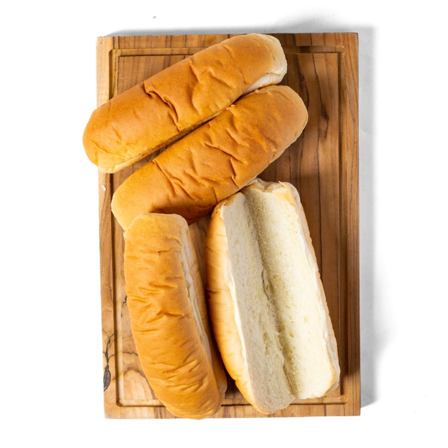 Hotdog Bun A Basics 4pcs 220gram