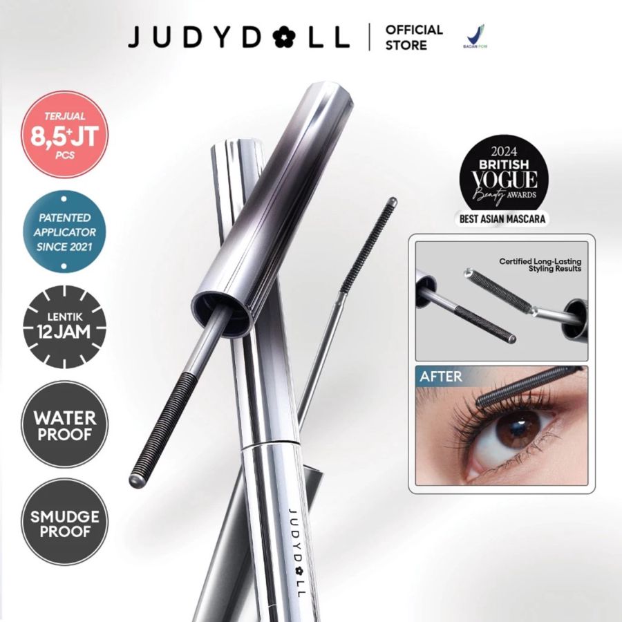 Judydoll Fine Curling Brown Iron Mascara 2gram