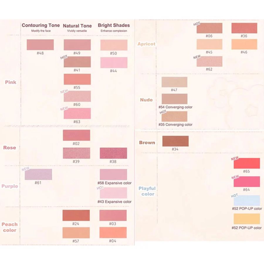 Judydoll Juicy Melon Blush Powder 2gram