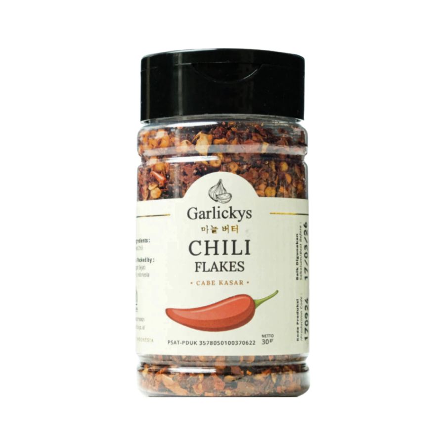 Garlickys Chili Flakes 30gram