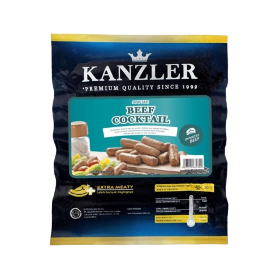 Kanzler Beef Cocktail Sausages 250gram