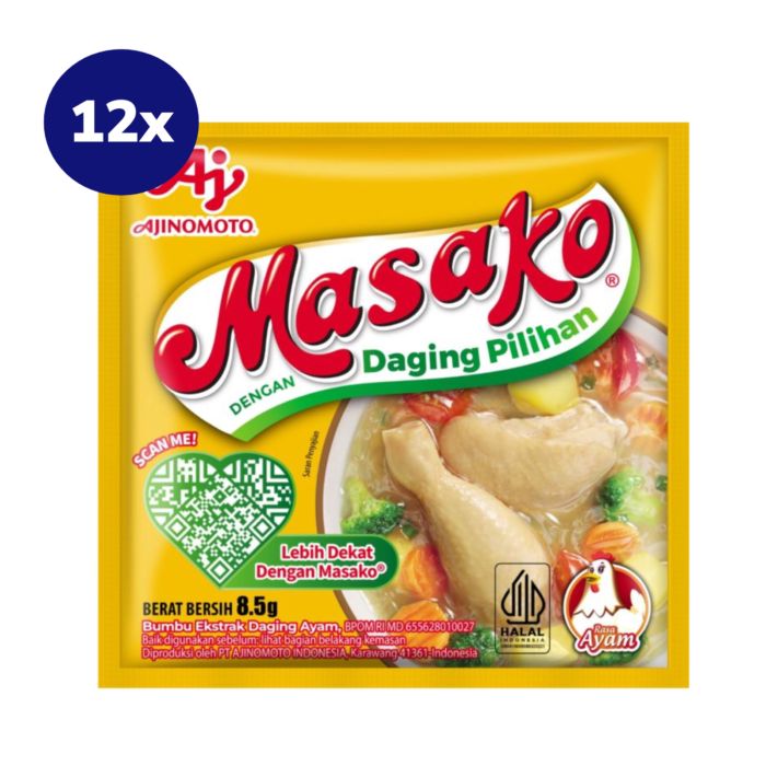 Masako Bumbu Kaldu Rasa Ayam 8.5g