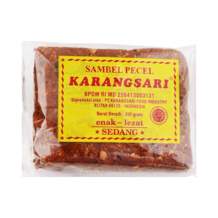 Karangsari Sambal Pecal Instan Sedang 200gram