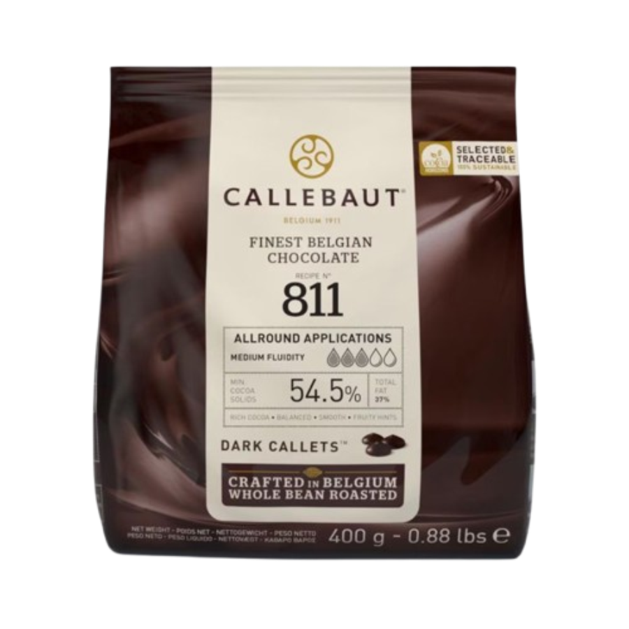 Callebaut Dark Well Bitter 54.5% 811 400gram