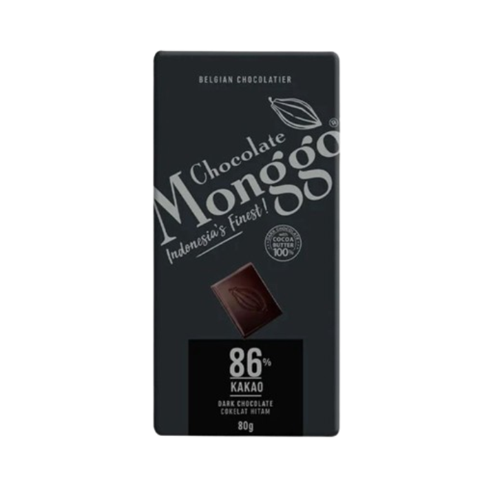 Monggo Chocolate Tablet Dark 86% of Cocoa