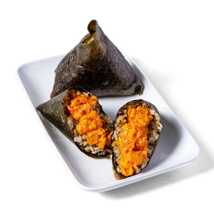 Creamy Salmon & Kani Mentai Onigiri