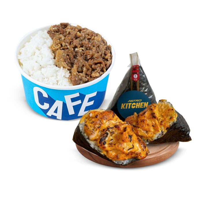 Paket Rice Bowl Teriyaki Beef 2