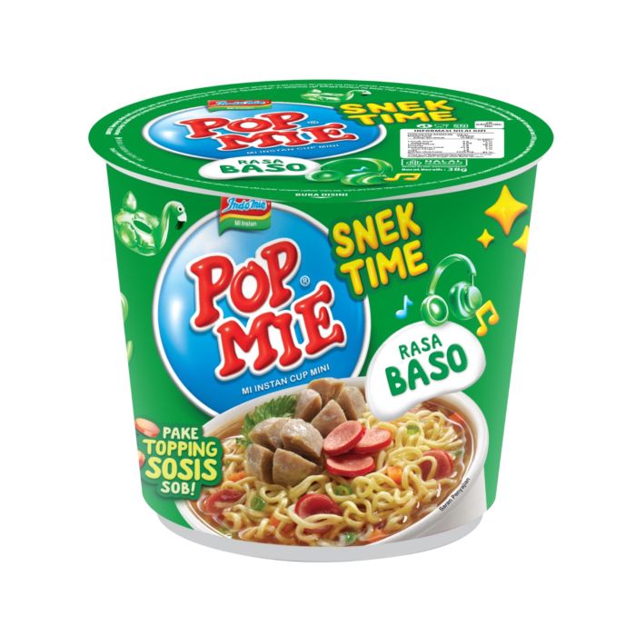Pop Mie Snek Kuah Baso Mie Instan Cup