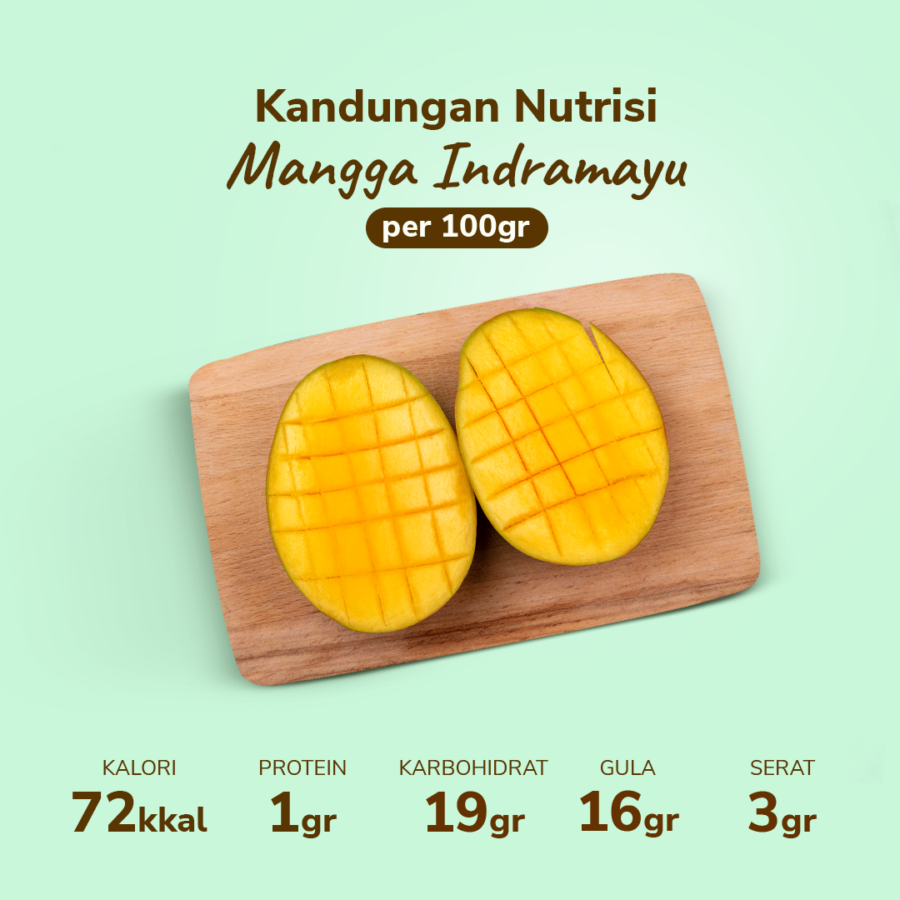 Mangga Indramayu Astro Farm 2-3 pcs 450-500 gram