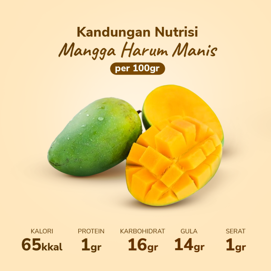 Mangga Harum Manis Astro Farm 1-2 pcs 400-500 gram