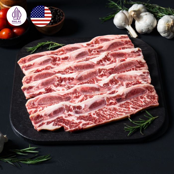 Bone In Galbi Us Prime Tenji Meat