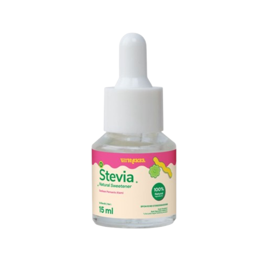 Vitmaker Liquid Stevia Pemanis Alami (pengganti gula dengan 0 calorie) 15ml
