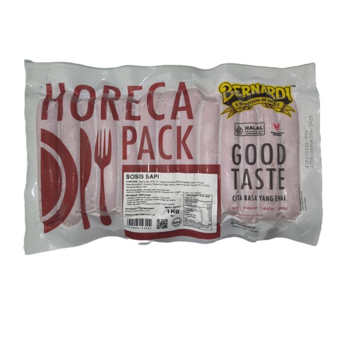 Bernardi Horeca Pack Sosis Sapi BV 1 kg