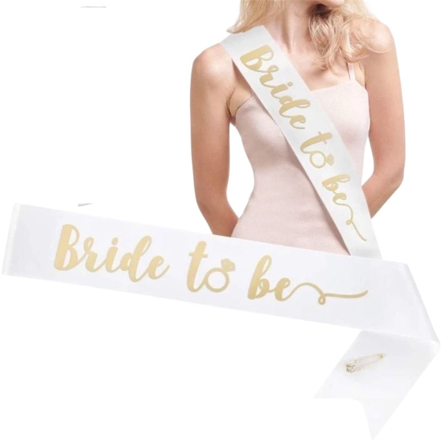 Selempang Pink Bride to Be Bridal Shower 1pcs