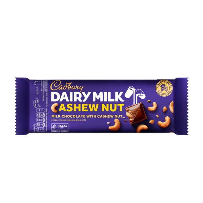 Cadbury Dairy Milk Cashew Nut/Coklat/Cokelat
