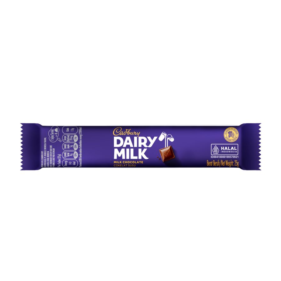 Cadbury Dairy Milk Chocolate/Coklat/Cokelat 25gram