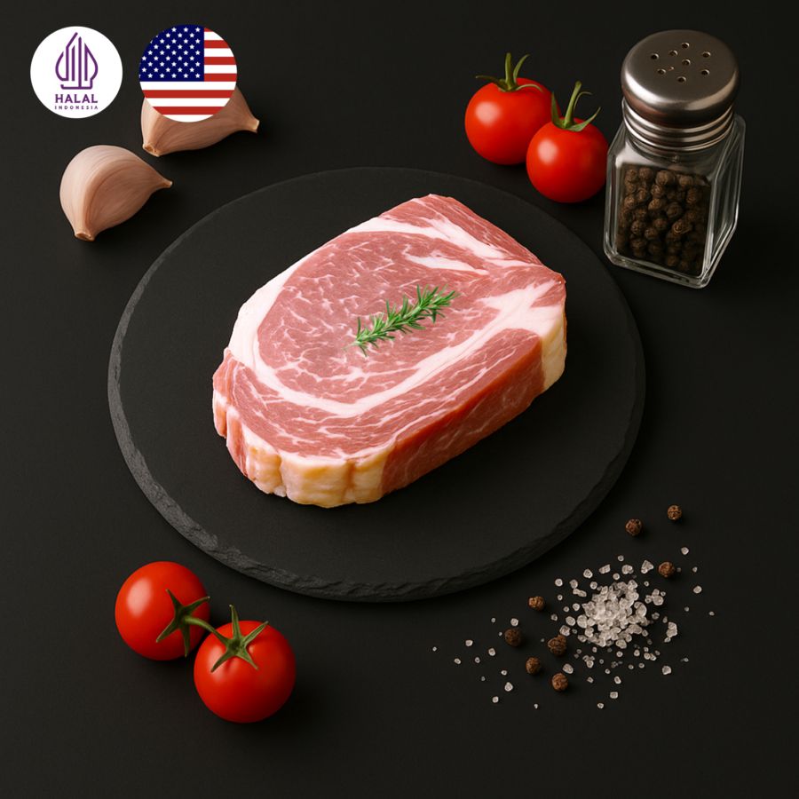 Dry Aged 40 days Ribeye Steak Tenji Meat 220gram