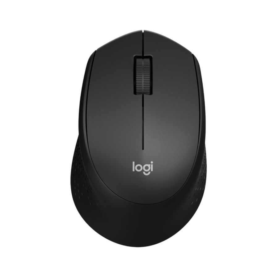 Logitech M331 Silent Wireless Mouse Hitam 1pcs