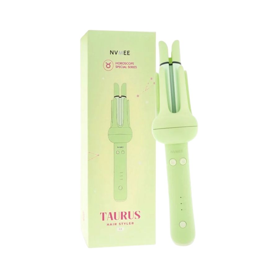 Nvmee Taurus Hair Styler Catokan Keriting Otomatis 2.0 Hijau 1pcs
