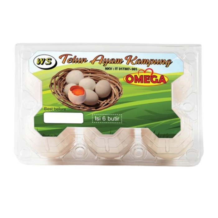 Telur Ayam Kampung Omega