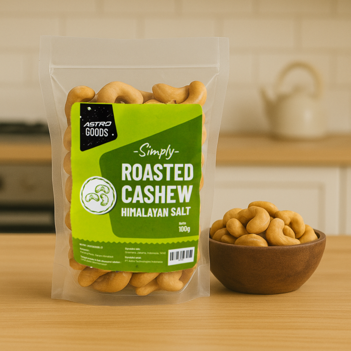 Simply Roasted Cashew Himalayan Salt - Astro Goods