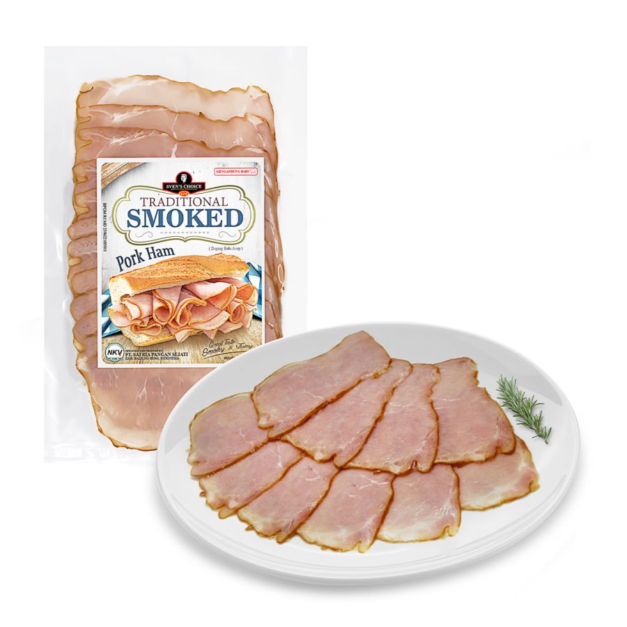 Sven's Traditional Smoked Pork Ham 100gram
