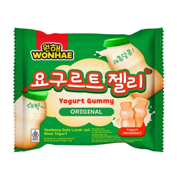 Wonhae Yoghurt Gummy Original Permen