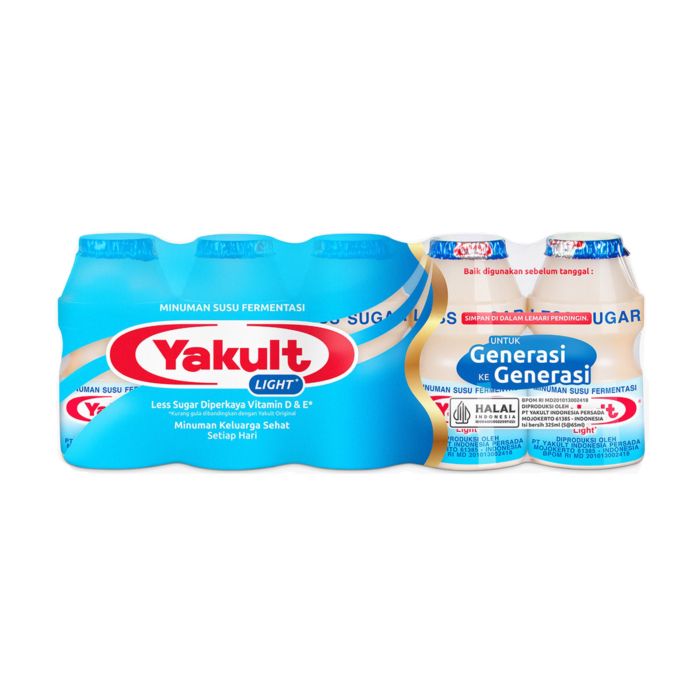 Yakult Light Less Sugar Minuman Probiotik