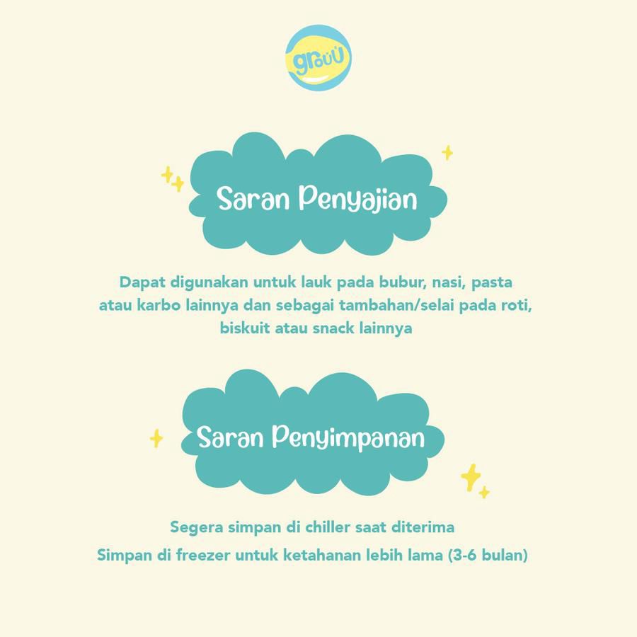 Grouu Nutrilicious Liver Pate Chicken MPASI Makanan Bayi Anak 100gram 100gram