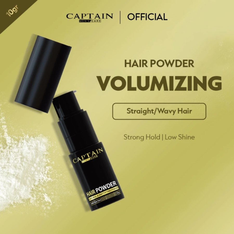 Captain Men's Care Hair Powder 10gram