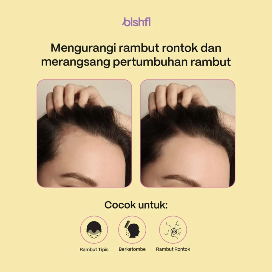Blshfl Hair Tonic Ginseng Perawatan Rambut Rontok 100ml
