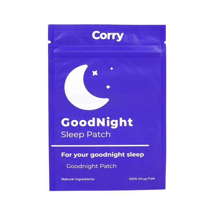 Corry Good Night Sleep Patch Koyo Melatonin Membantu Tidur 12patch