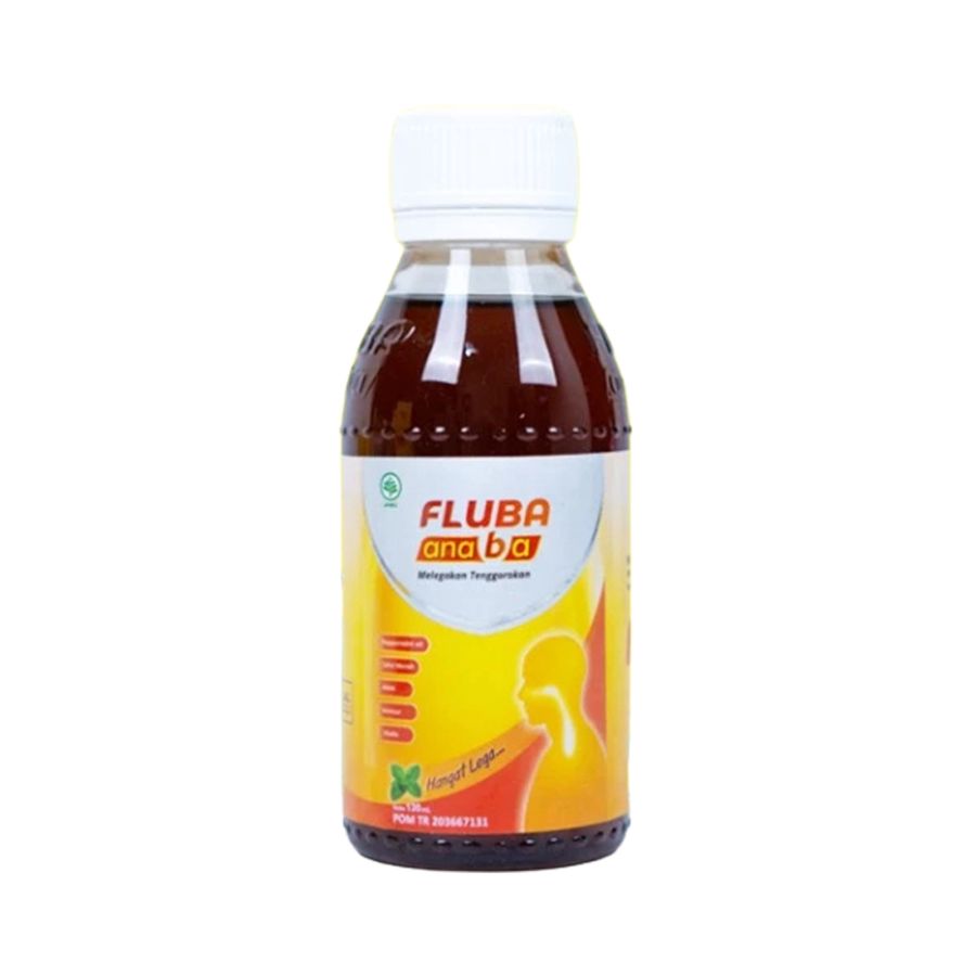 Fluba Anaba Madu Herbal Alami Membantu Melegakan Tenggorokan 130ml