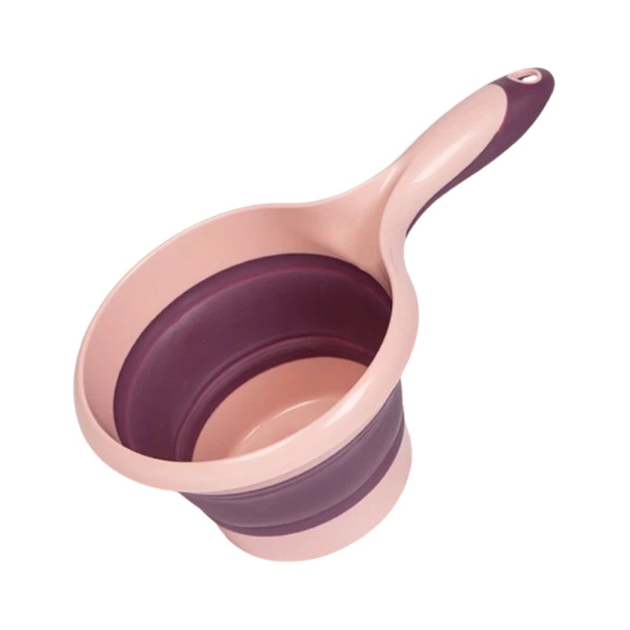 Gayung Mandi Lipat Serbaguna Pink 1pcs