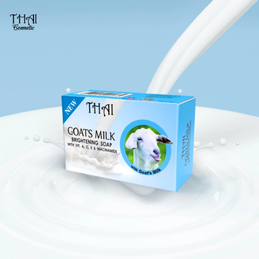 Thai Goats Milk Brightening Barsoap 130gram