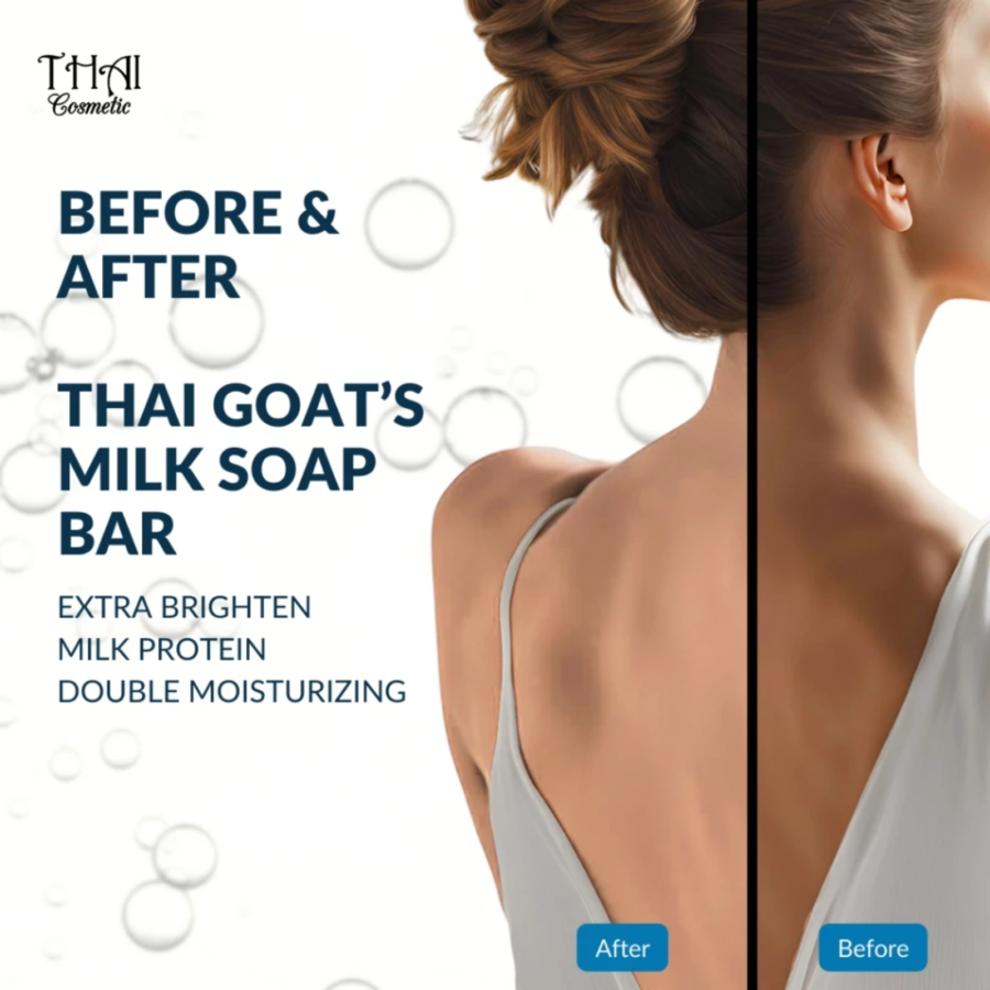 Thai Goats Milk Brightening Barsoap 130gram