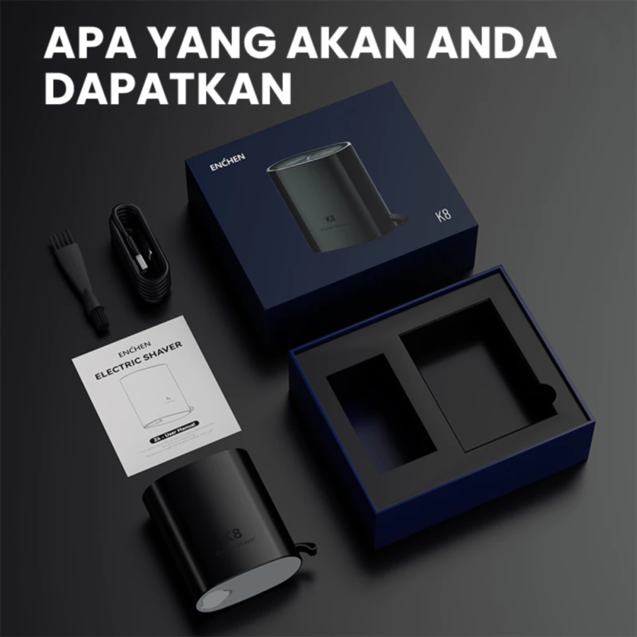 Enchen K8 Pocket Elektric Shaver 1pcs