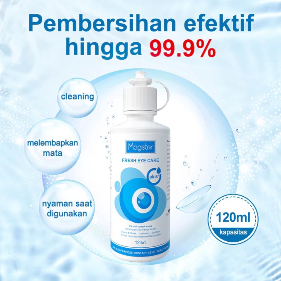 Magister Fresh Eye Care Cairan Softlens 120ml