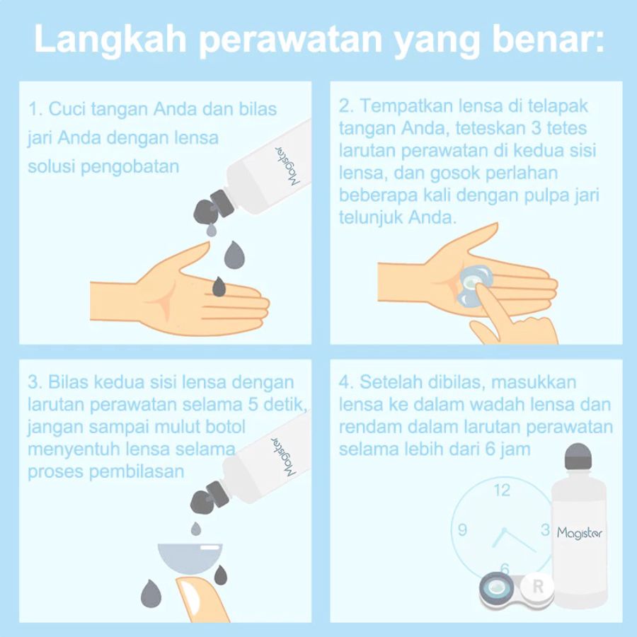 Magister Fresh Eye Care Cairan Softlens 120ml