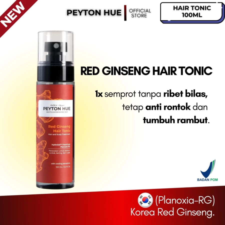Peyton Hue Red Gingseng Hair Tonic 100ml