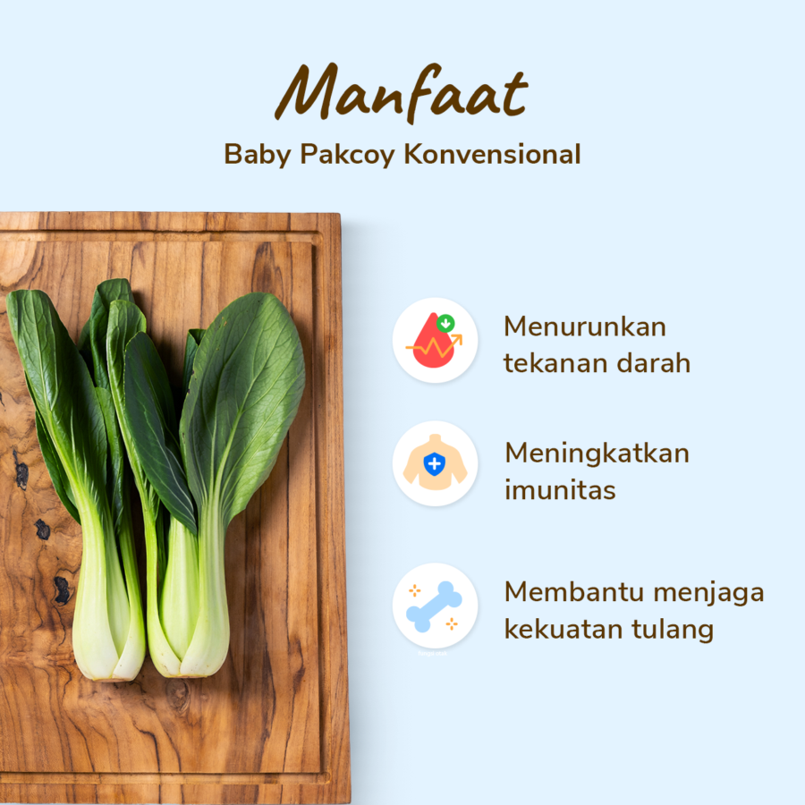 Baby Pakcoy Konvensional Astro Farm 200gram