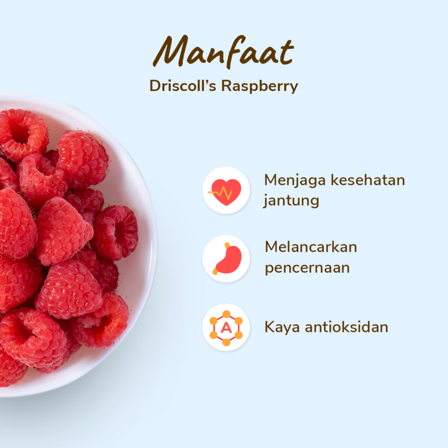 Driscoll's Raspberry 125gram