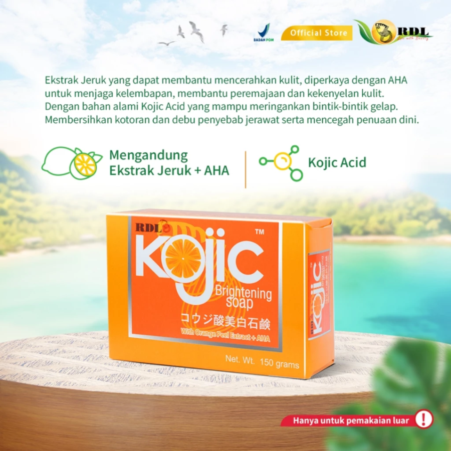 RDL Kojic Brightening Barsoap 150gram