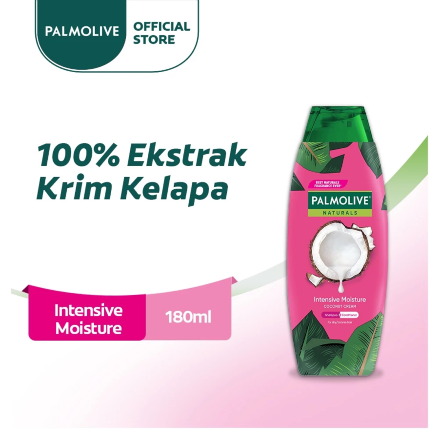 Palmolive Naturals Intensive Moisture Coco Cream & Milk Protein Shampoo & Conditioner 180ml
