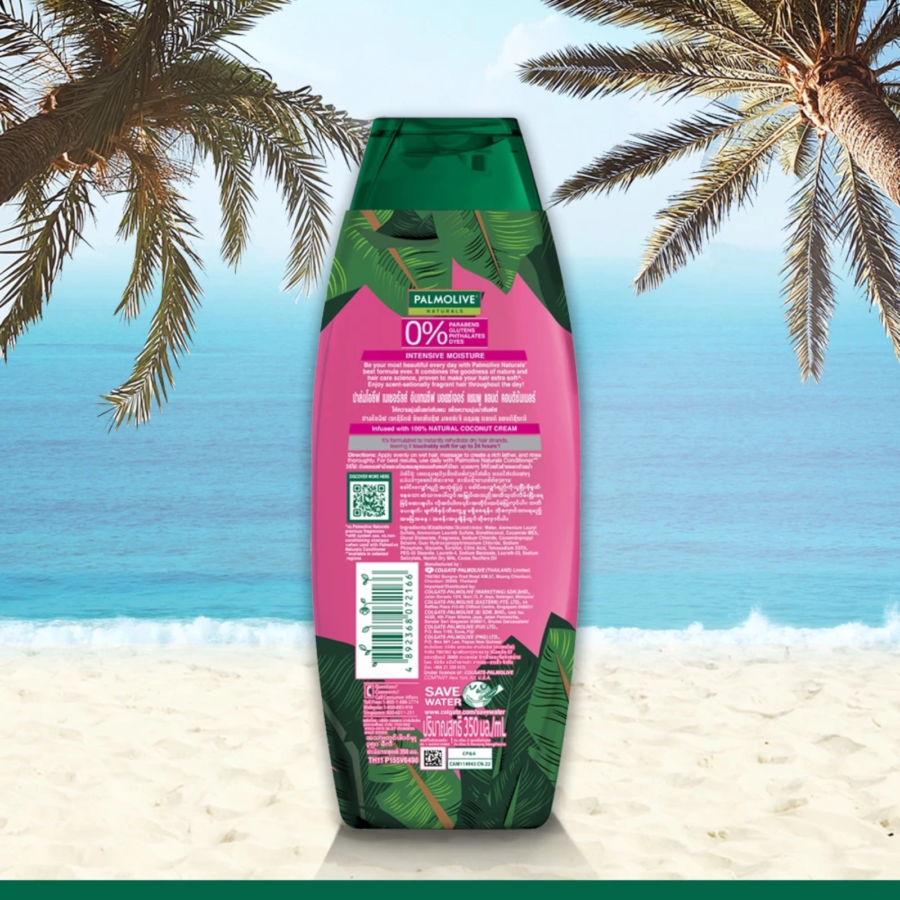 Palmolive Naturals Intensive Moisture Coco Cream & Milk Protein Shampoo & Conditioner 180ml