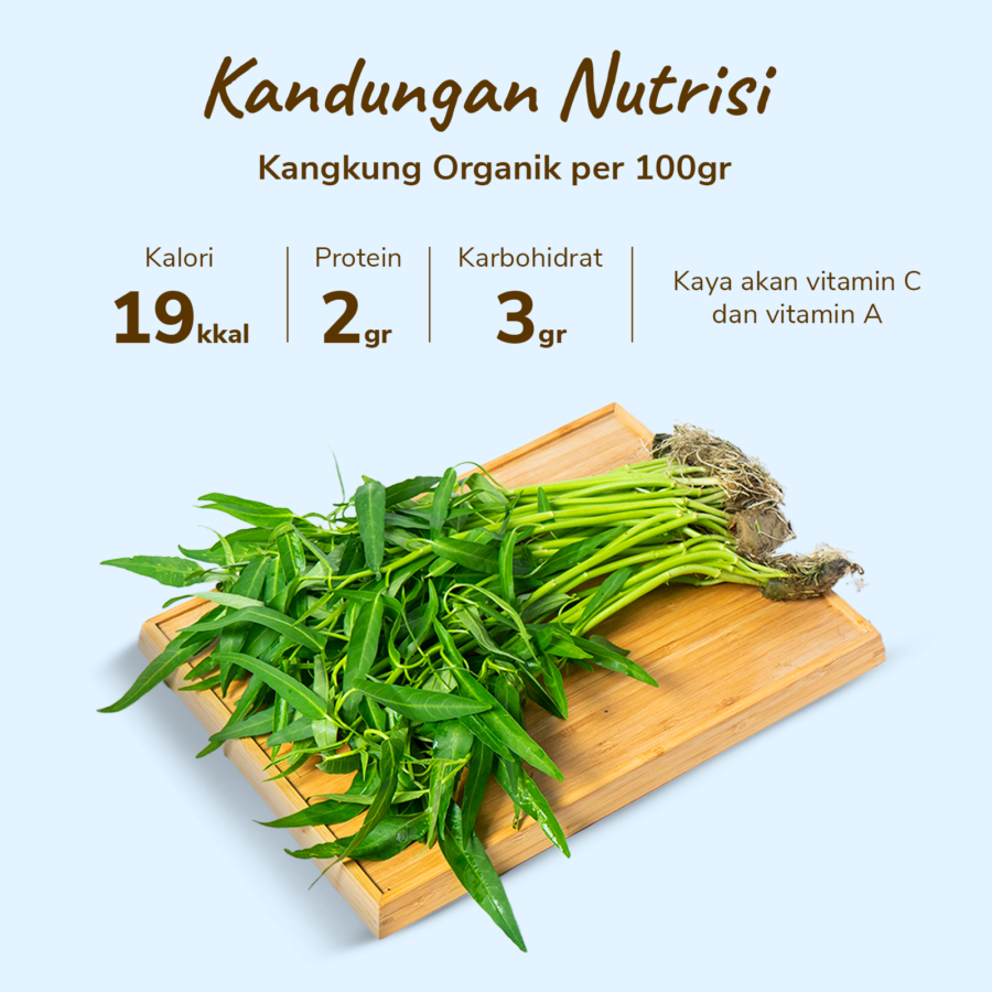 Kangkung Organik Astro Farm 250gram